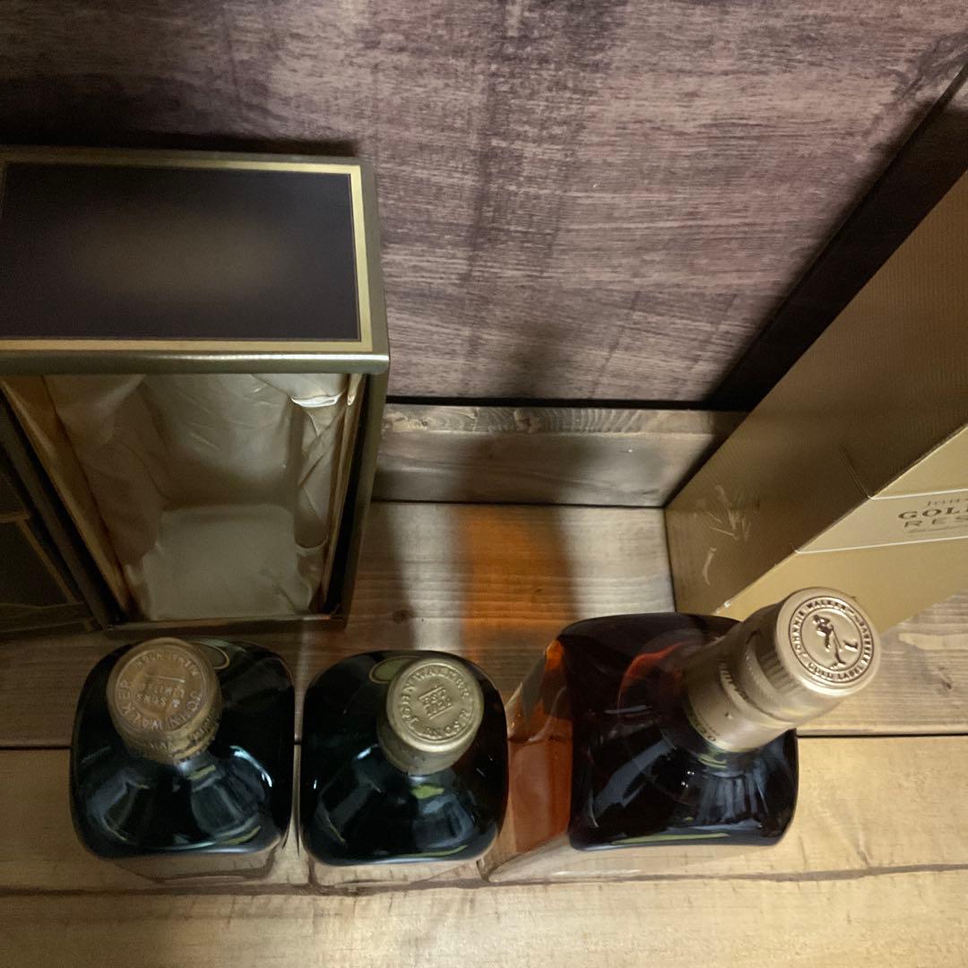 ジョニーウォーカーゴールドラベル15年750ml2本