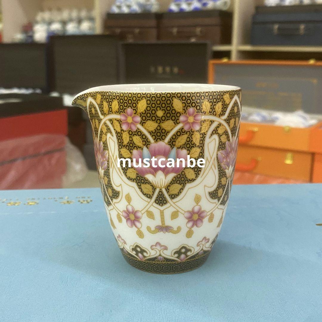 中国茶器 法琅彩茶器セット 事務家庭用 贈答品 工芸品 置物