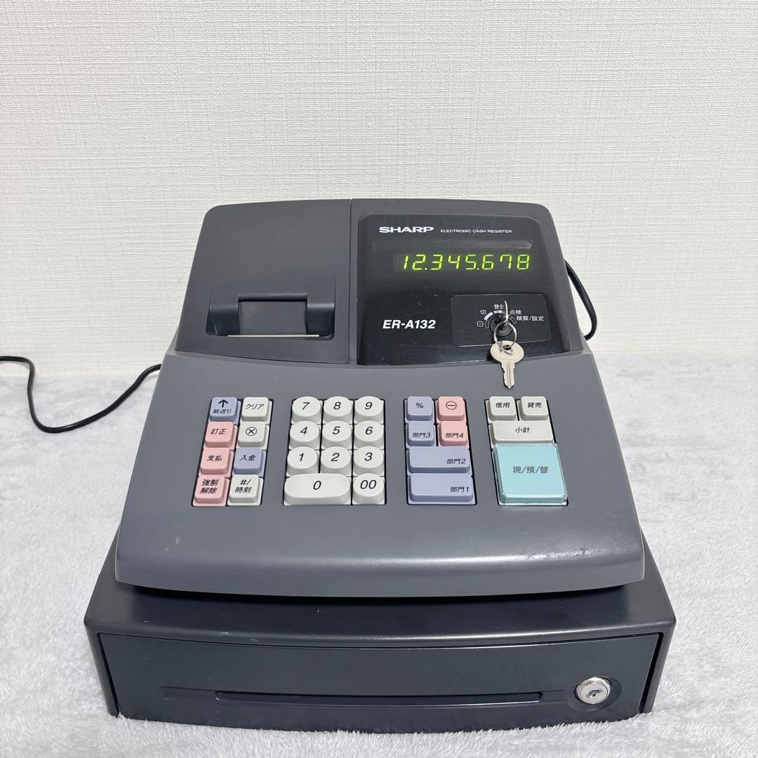良品　SHARP ER-A132 電子レジスター　レジ