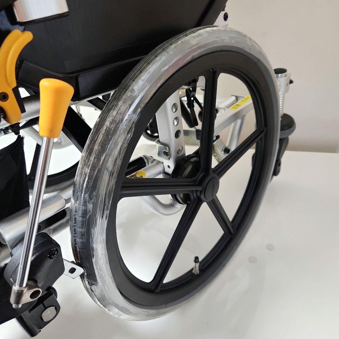 松永製作所　介助用　6輪　多機能　車椅子　NEXT-80B