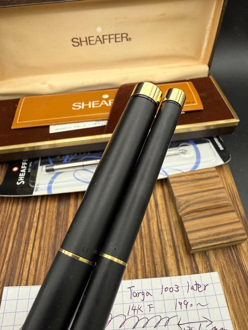 SHEAFFER 万年筆 1003 後期型 ボールペンセット