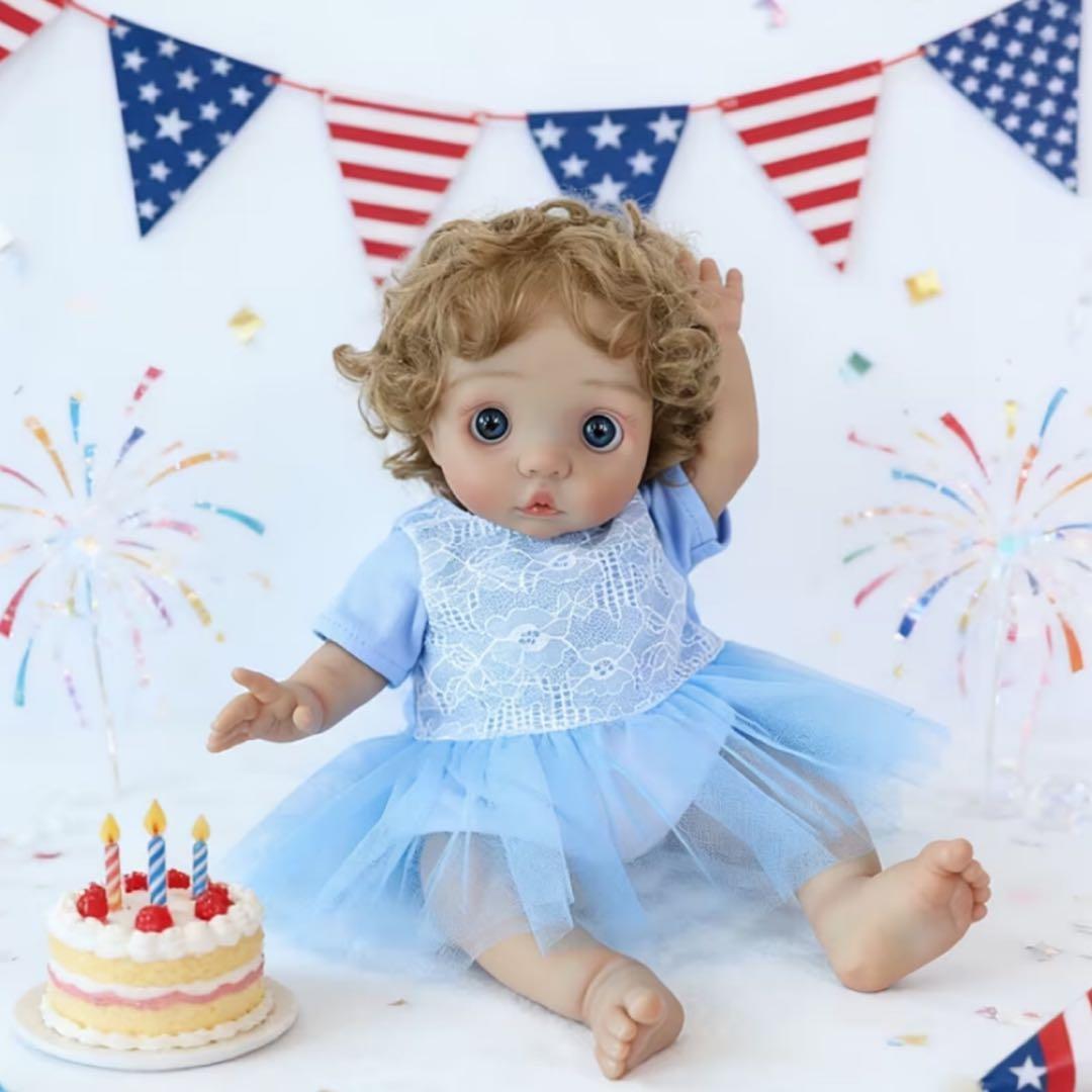 ★新品★リボーンドール クロスボディーまん丸おめ目の可愛い子ちゃん♡40cm