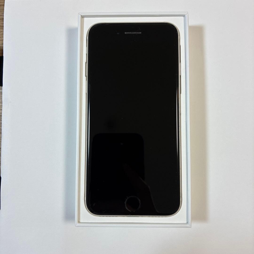 【ジャンク品】iPhone SE3 SE(第3世代) 64GB 美品 77% 白