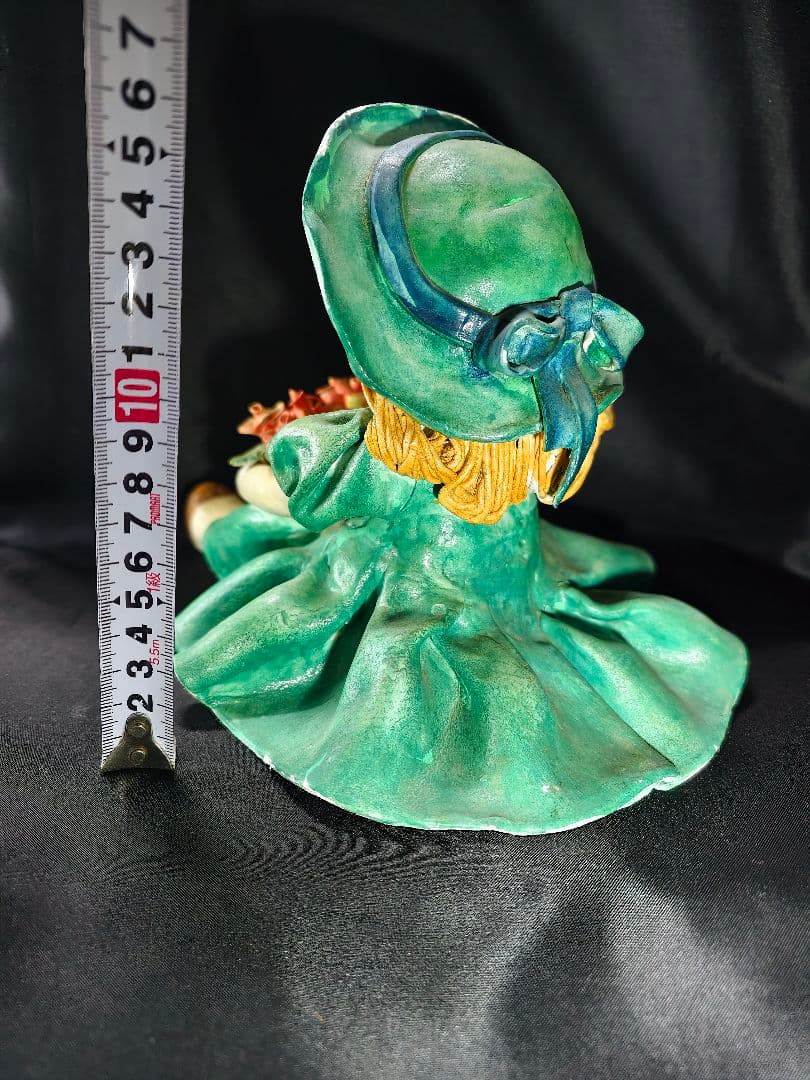 紙人形 少女の像 西洋骨董 アンティーク 旧家蔵出し 蒐集家放出美品 時代物