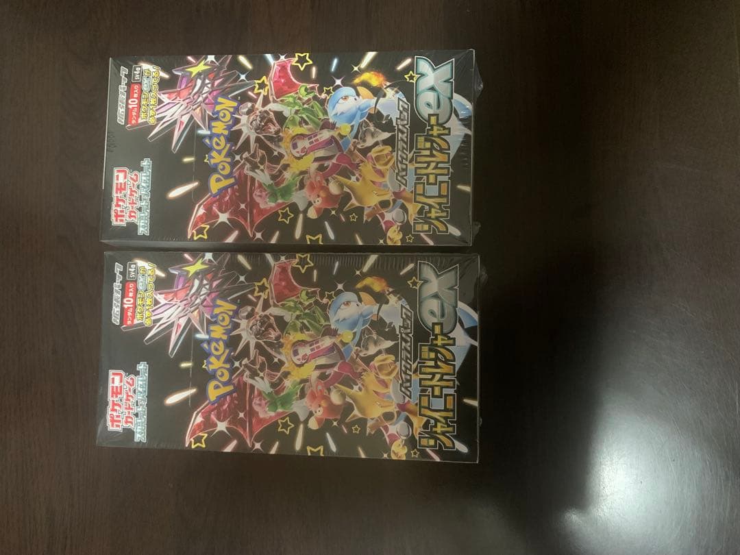 スカーレット＆バイオレット シャイニートレジャーex シュリンク付き　2箱