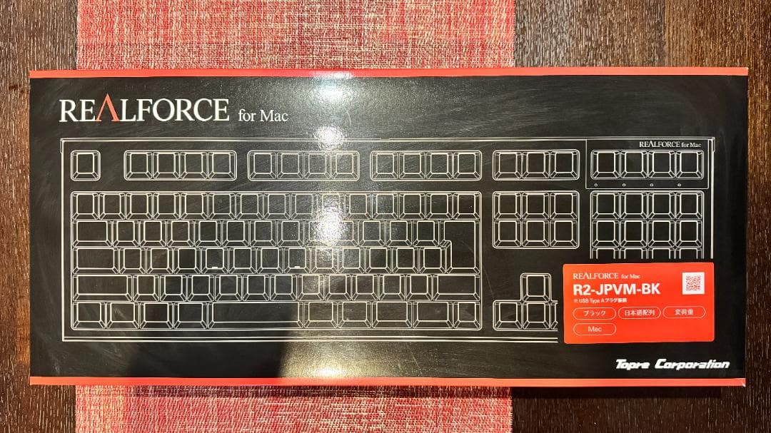 東プレRealforce SA for Mac / R2SA-JP3M-BK
