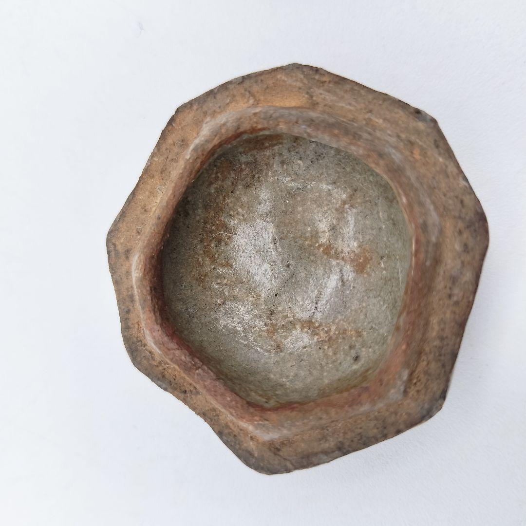 a293 香合　絵唐津　時代　辻堂　茶道具　茶道　古物　骨董　唐津焼
