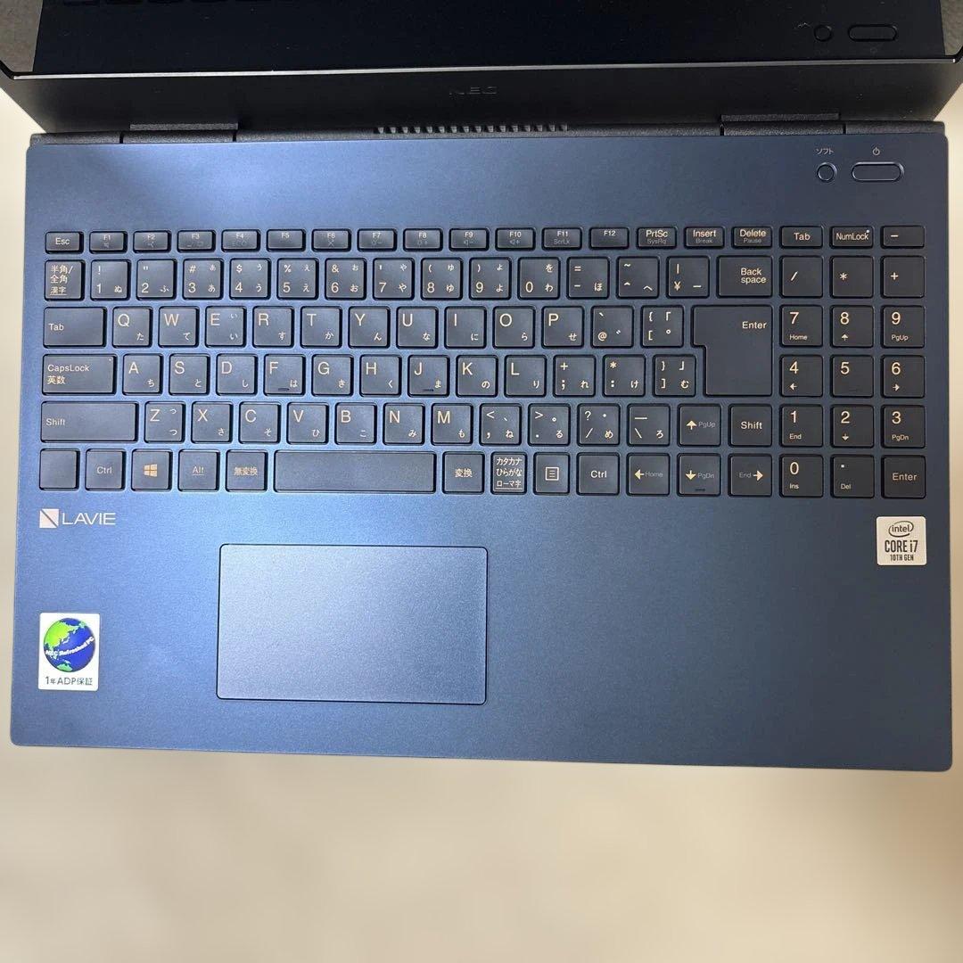 【メモリ16G】NEC LAVIE N1575 AZL-2 ネイビーブルー