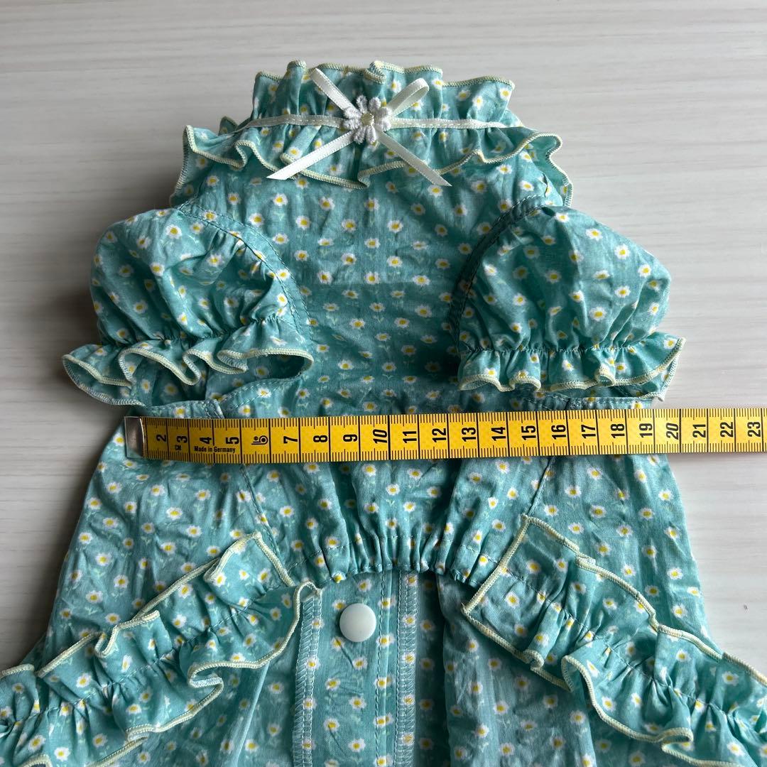 No.434•435 犬服ハンドメイド　バックオープンワンピース 2着