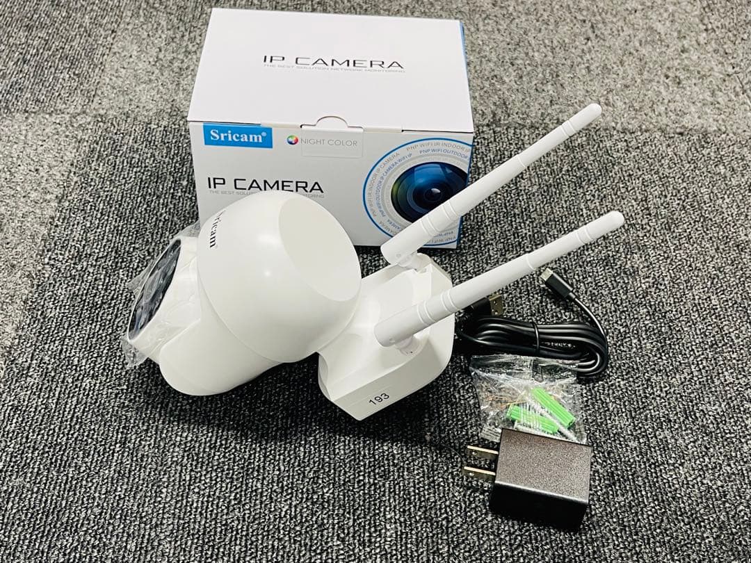 ワイヤレス防犯カメラ6台セット 10.1インチLCDモニター暗視撮影