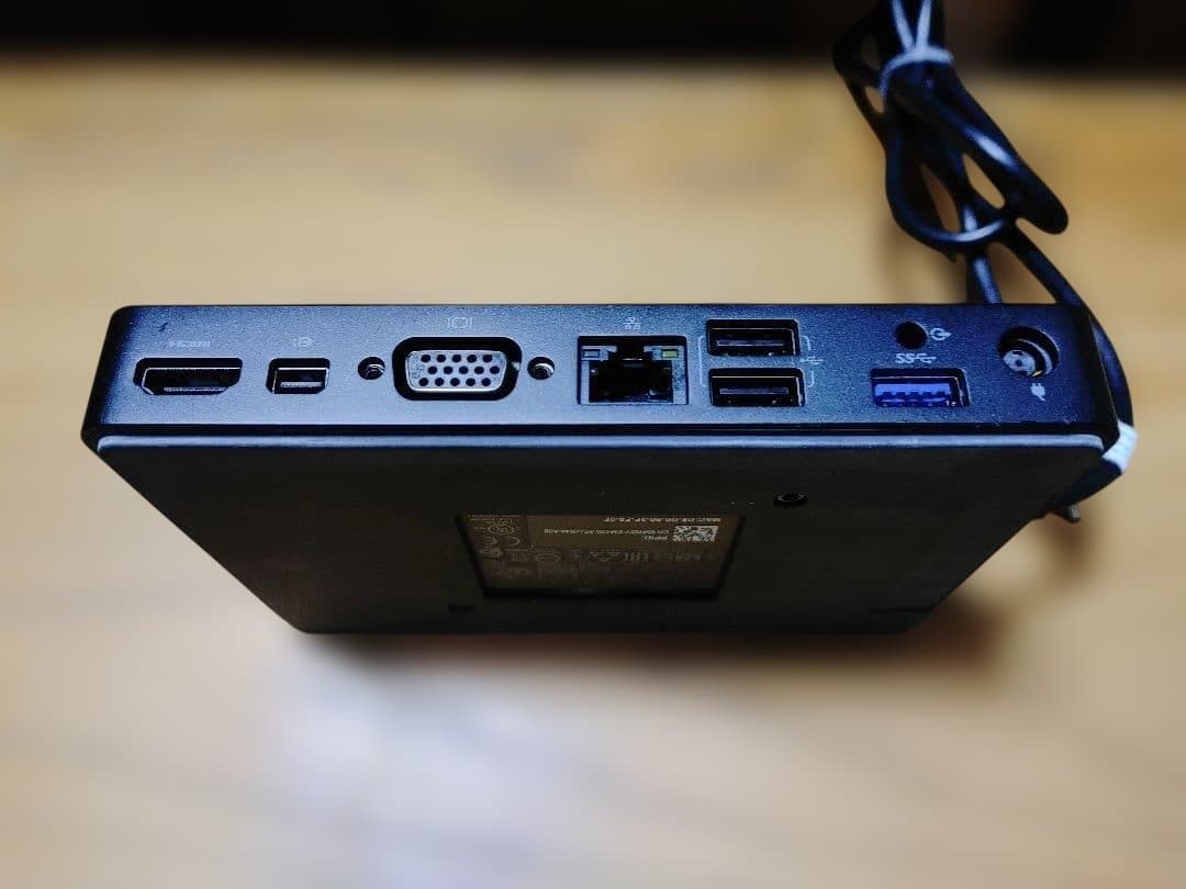 DELL WD15 ドッキングステーション ＆ HP 120W ACアダプター