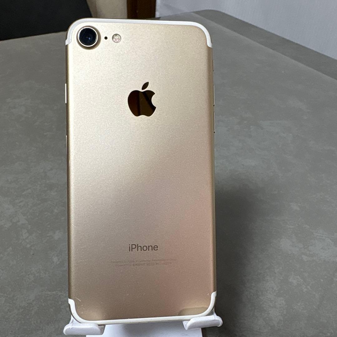 【美品】iPhone7 ゴールド 本体 128GB SIMフリー エアドロ