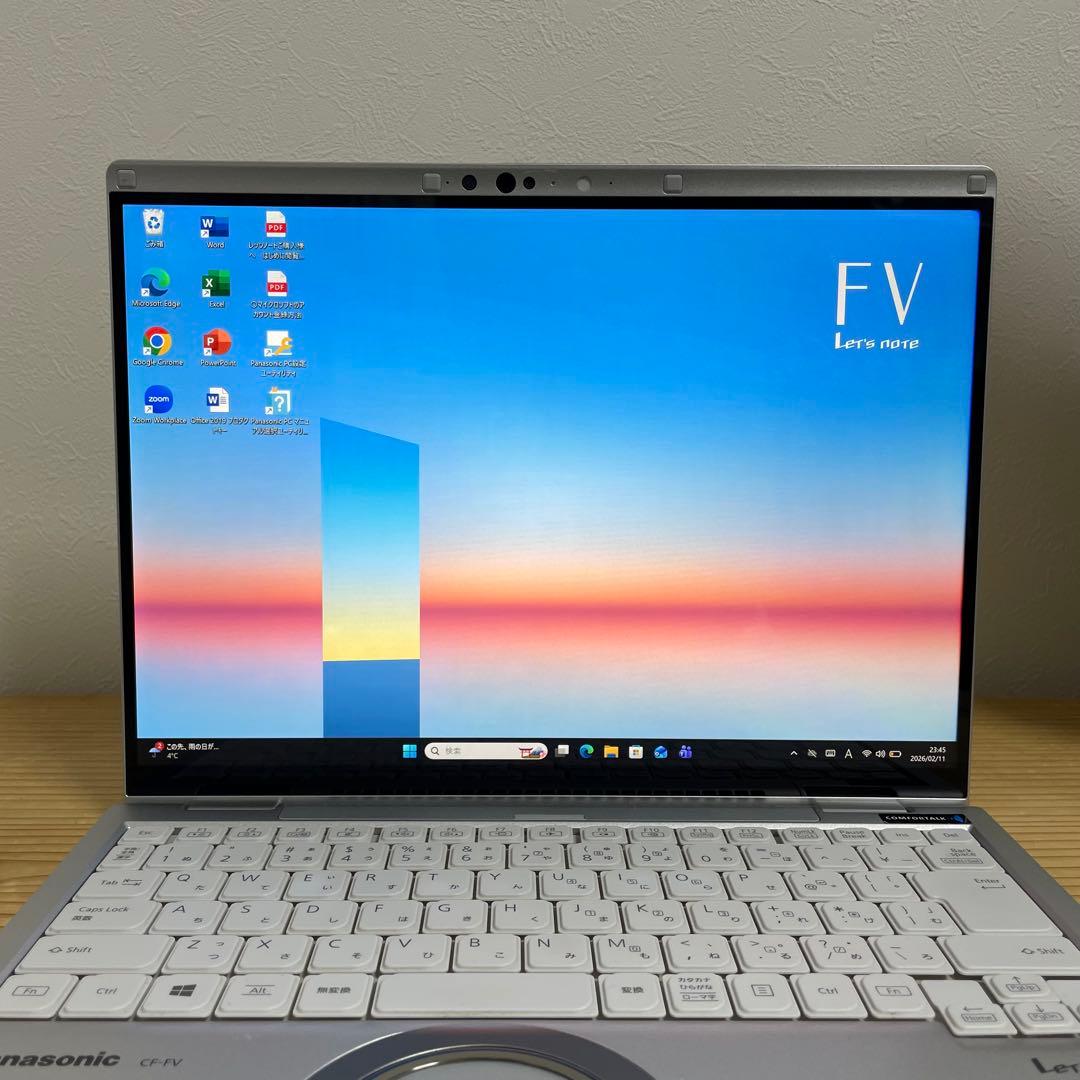 レッツノートCF-FV1/Core i5/メモリ16GB/SSD/Office