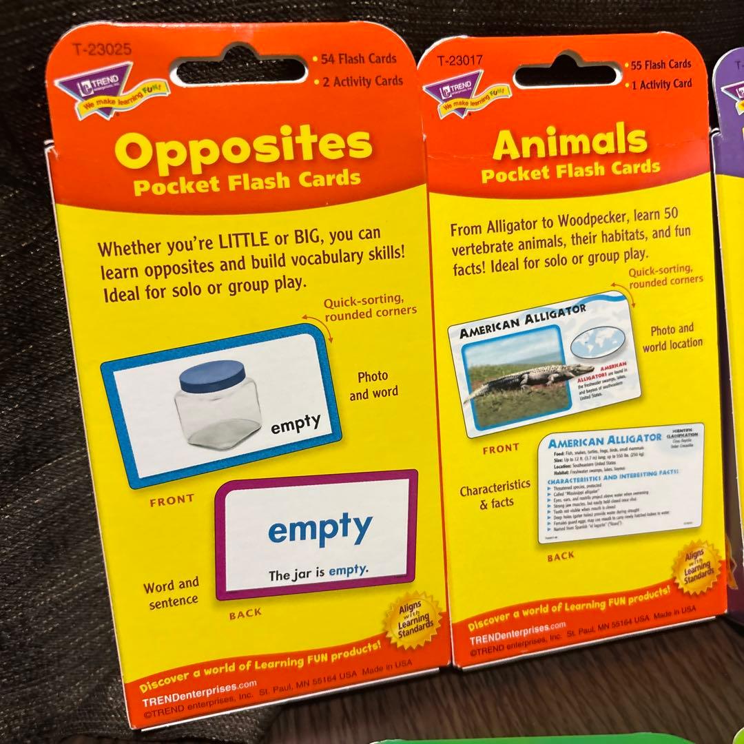 【まとめ売り】英単語フラッシュカードセット 7個