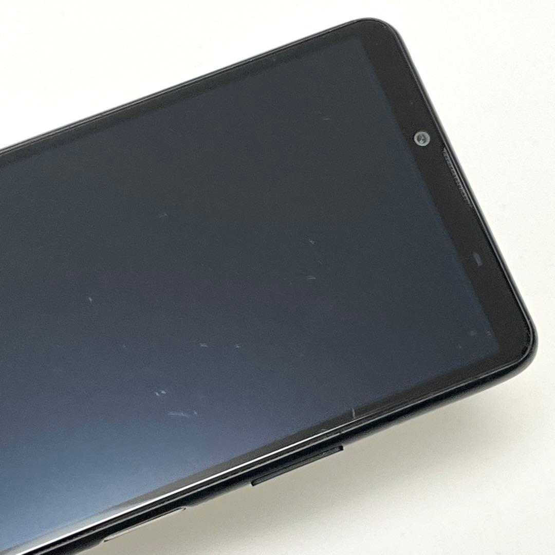 Xperia 10 III SOG04 ブラック au SIMロック解除済み❸
