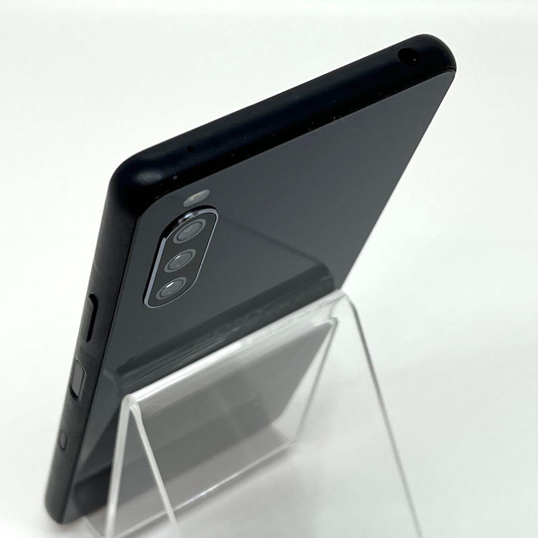 Xperia 10 III SOG04 ブラック au SIMロック解除済み❸