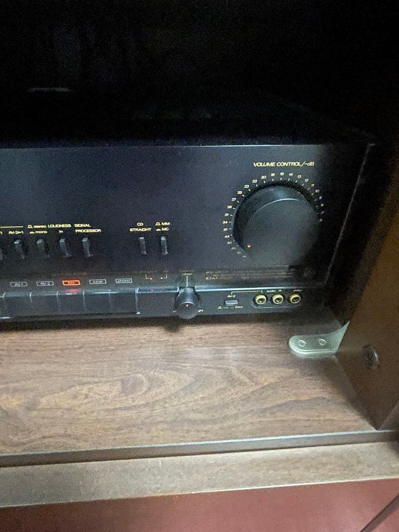 ALPINE/LUXMAN LV-107u ステレオ アンプ 動作希少品！
