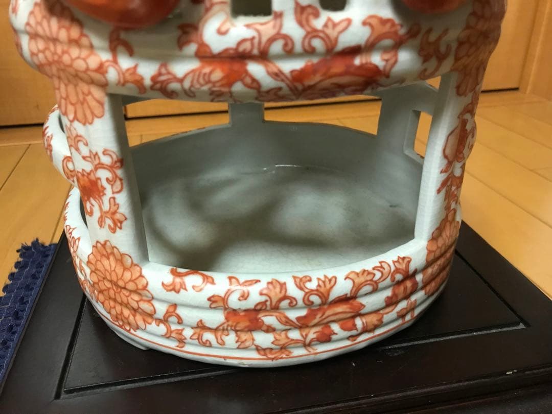 陶器製鳥カゴ 中国製　香港購入