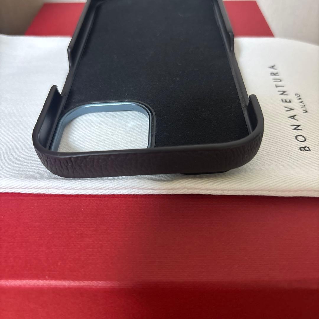 BONAVENTURA ハンドル付きバックカバーケース iPhone 15