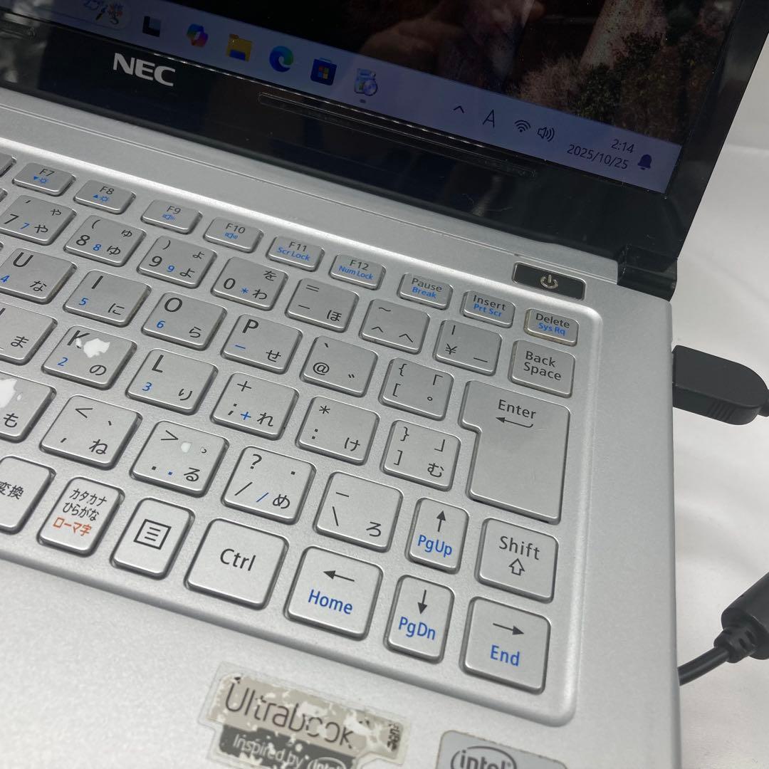 高性能ノートパソコン 大画面 爆速SSD NEC オフィス