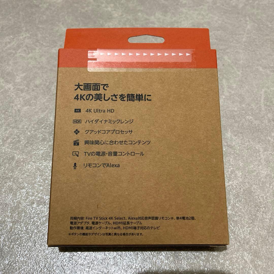 [新品未開封]Amazon fire tv stick4k