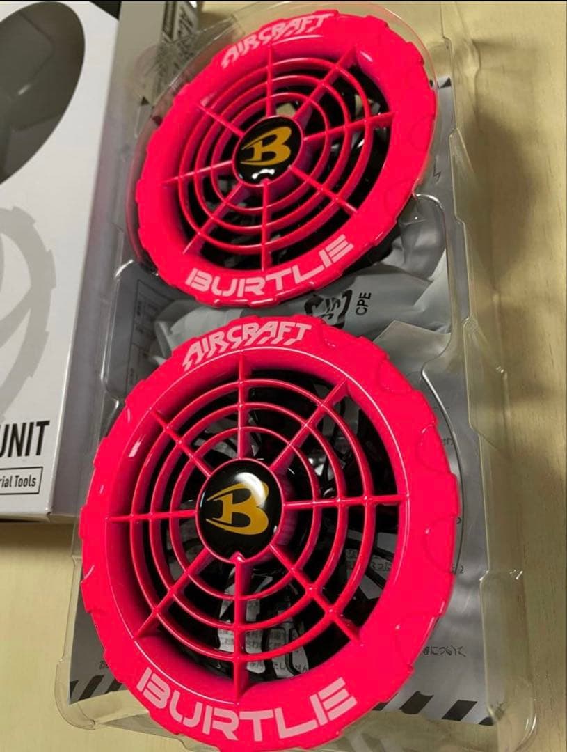BURTLE AIRCRAFT ファンユニット限定ハニーピンクAC371