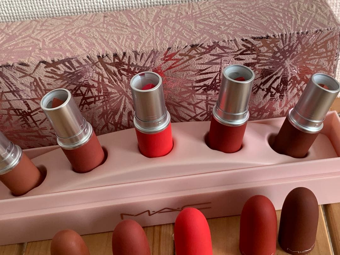 MAC マック ショーストッパーパウダーキス　リップスティック×5キット