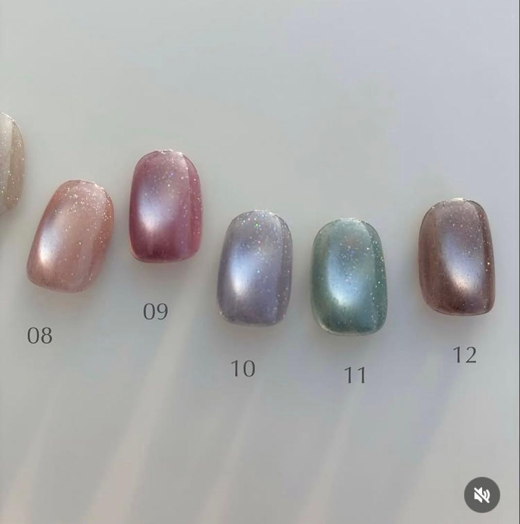 CLETO glow mag 6本セット マグネットジェル