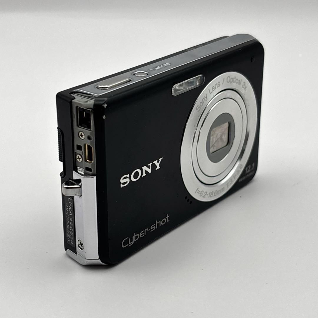 美品 SONY Cyber-shot W190黒 オールド コンデジ デジカメ