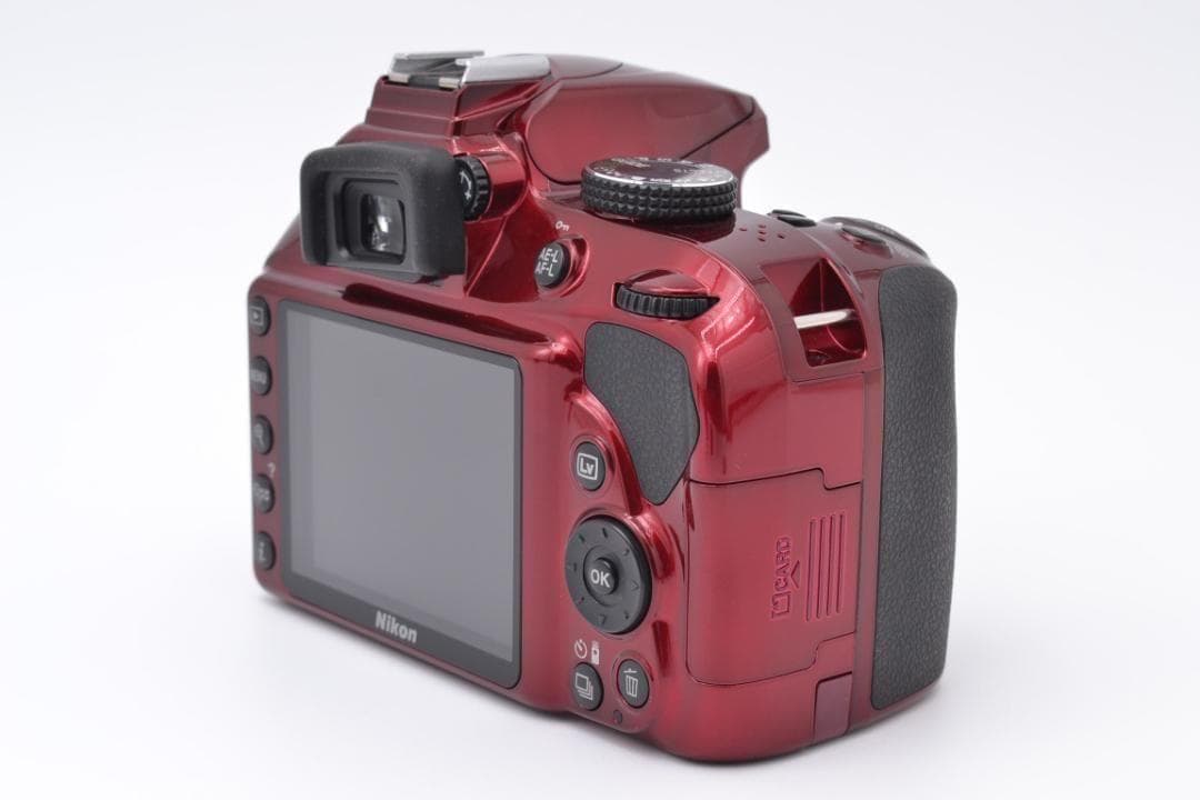 ■ ほぼ新品 S数極少■ ニコン　Nikon D3400 RED レンズキット