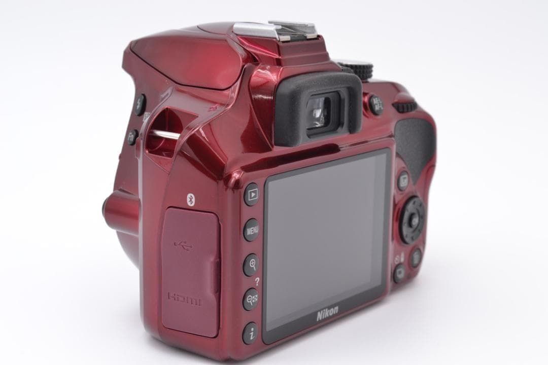 ■ ほぼ新品 S数極少■ ニコン　Nikon D3400 RED レンズキット