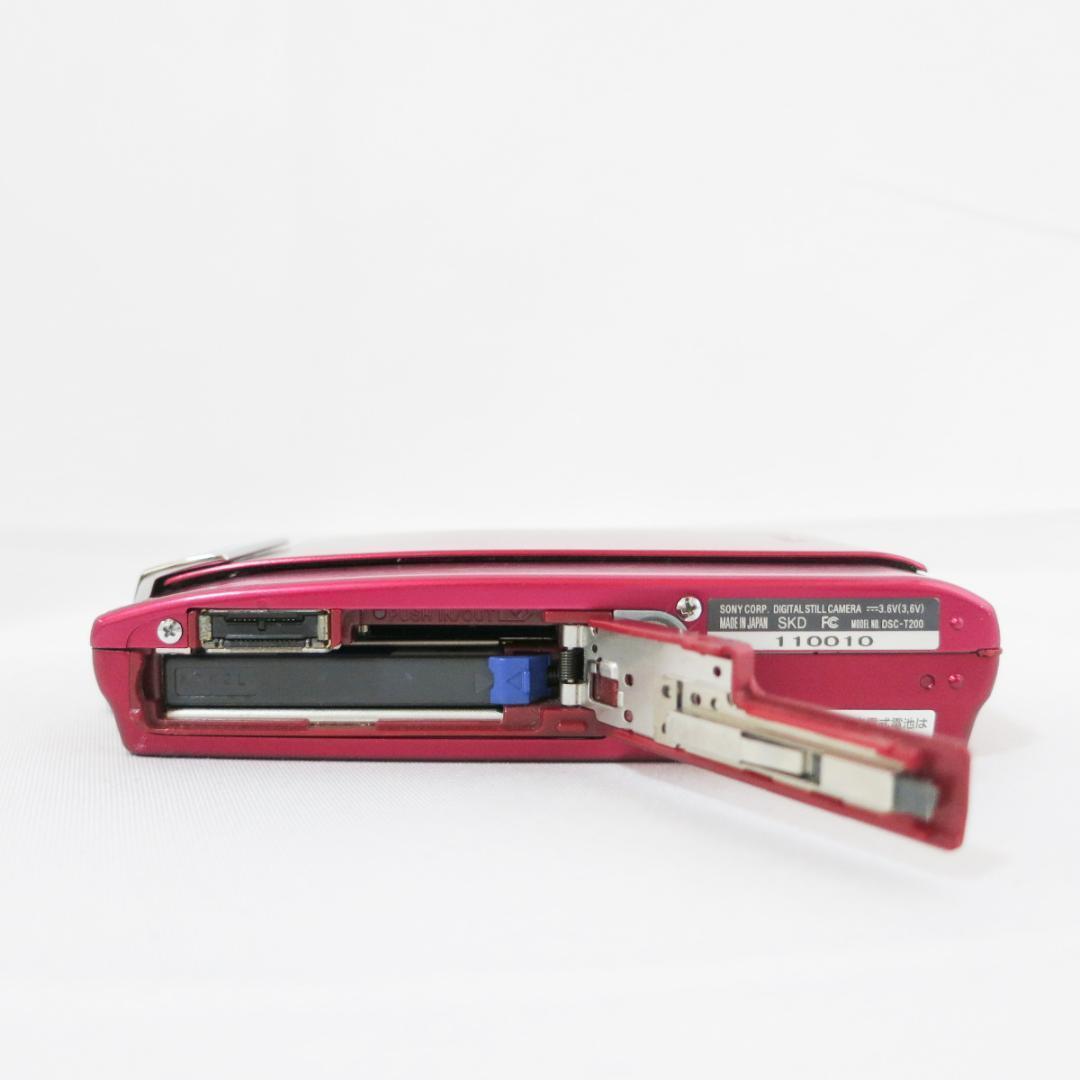 SONY Cyber-shot DSC-T200 レッド デジタルカメラ