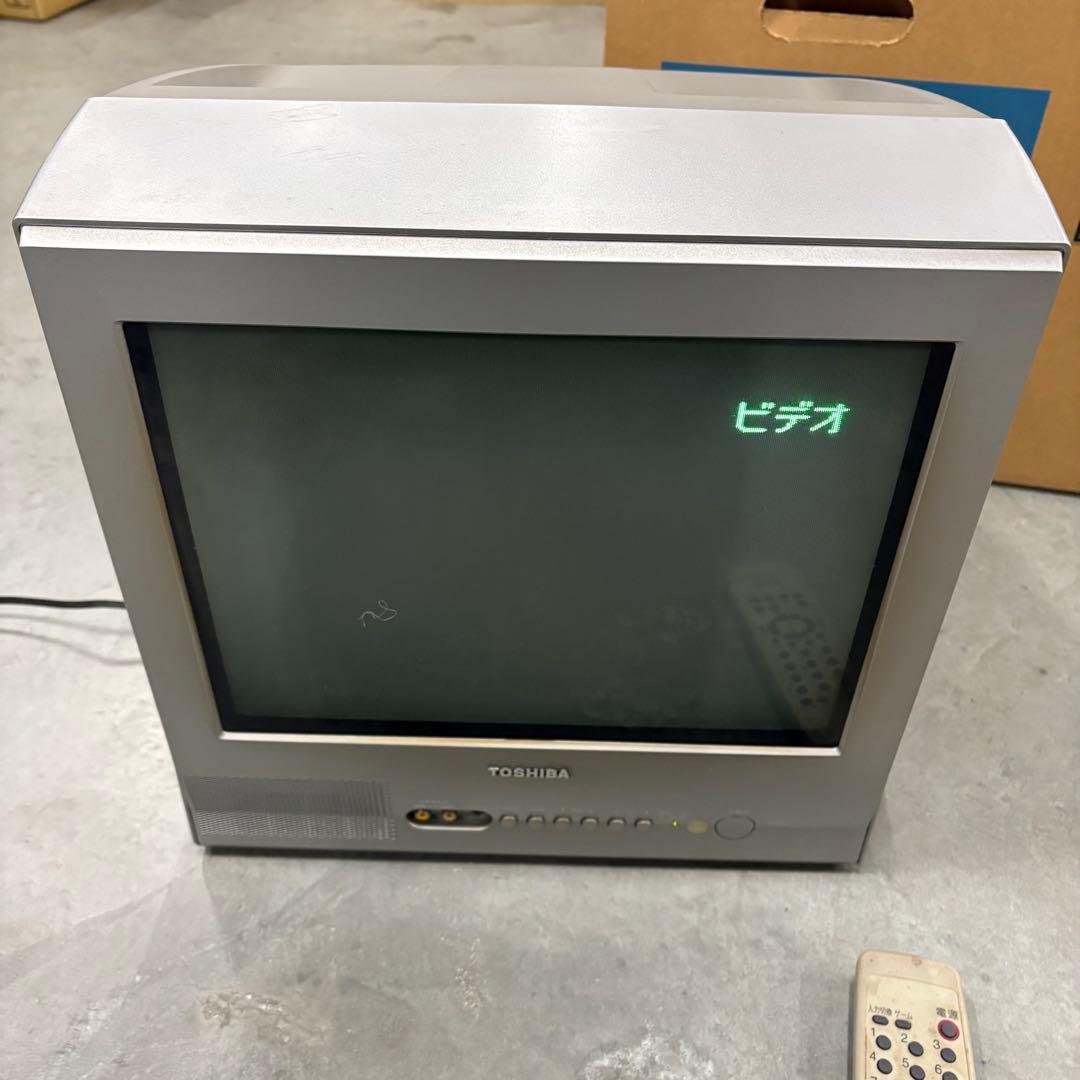 東芝 15ZR7 ブラウン管テレビ 15インチ 2002年製 61W CRT