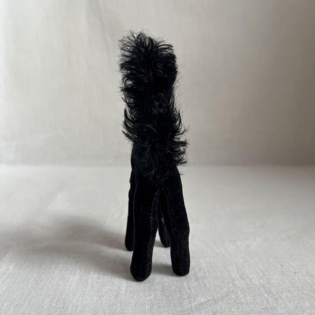 【本日のみ価格】アンティーク　シュタイフ　トムキャット　黒ねこ