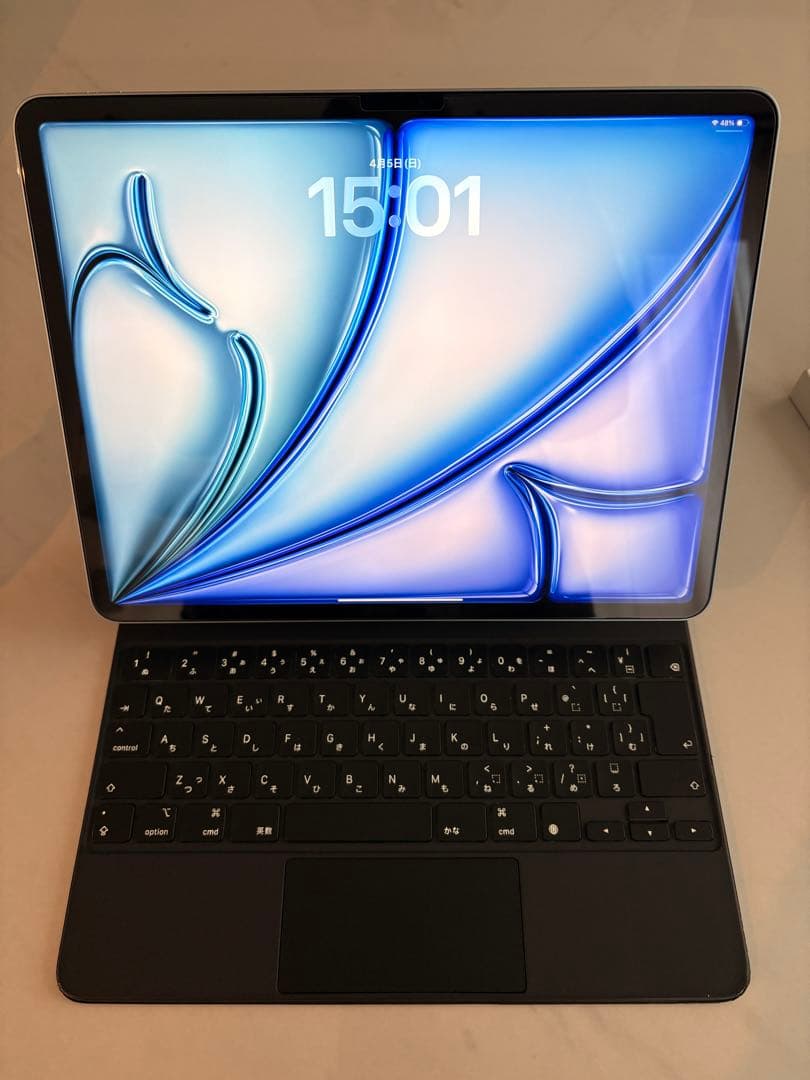 【美品】ブルー M2 iPad Air + Magic Keyboard