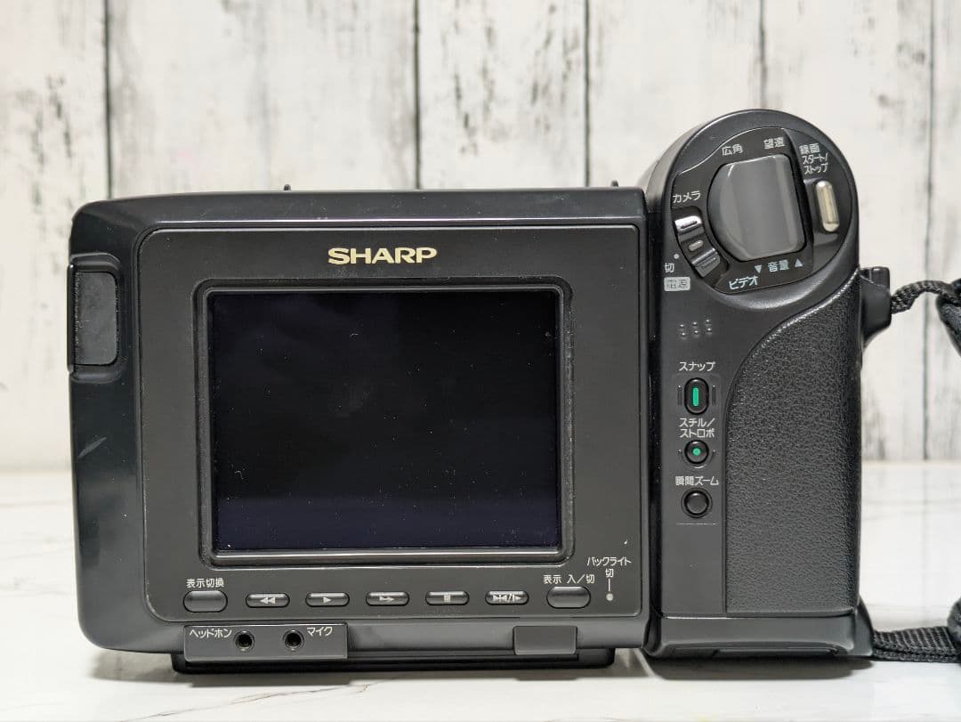 ② SHARP　VL-HL15　Hi8　8mm対応　ビデオカメラ