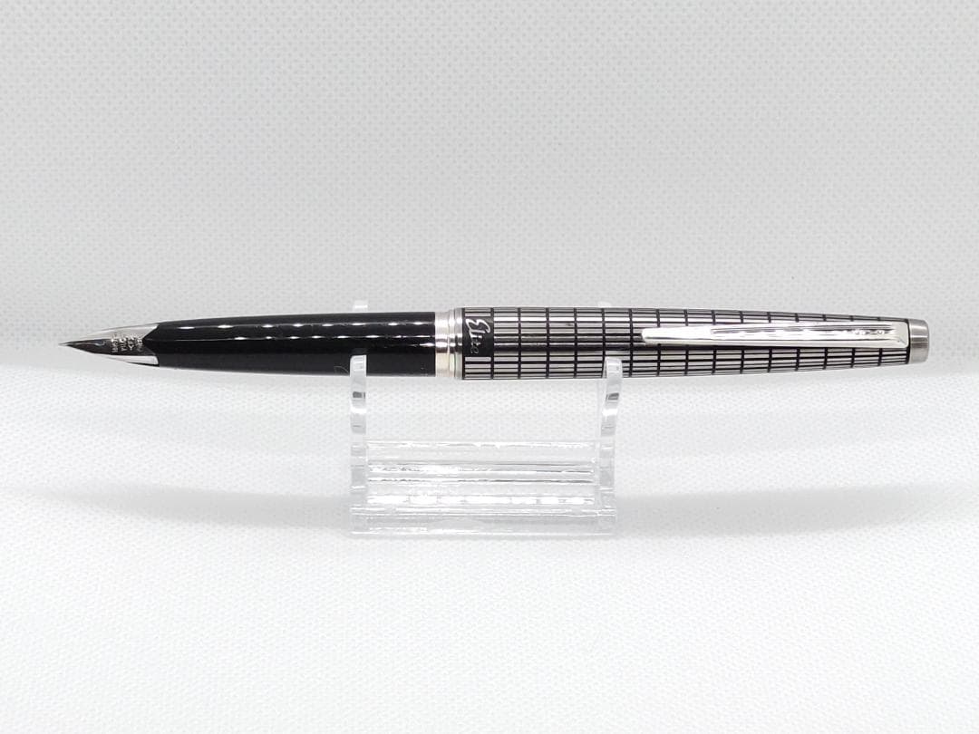 パイロット エリート 万年筆 18K F 細字 H676 洗浄済 筆記OK