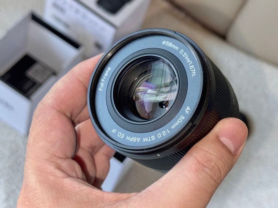 Viltrox 50mm F2.0 FEマウント ほぼ新品