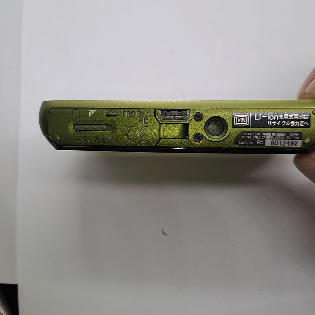 SONY Cyber-shot DSC-T99 デジタルカメラ イエロー