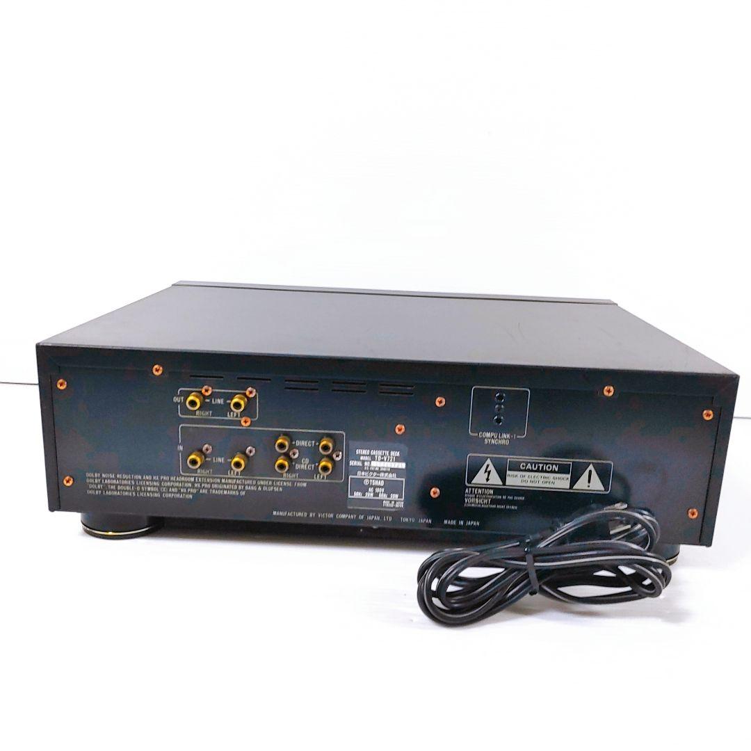 【完動品】Victor ビクター カセットデッキ TD-V721