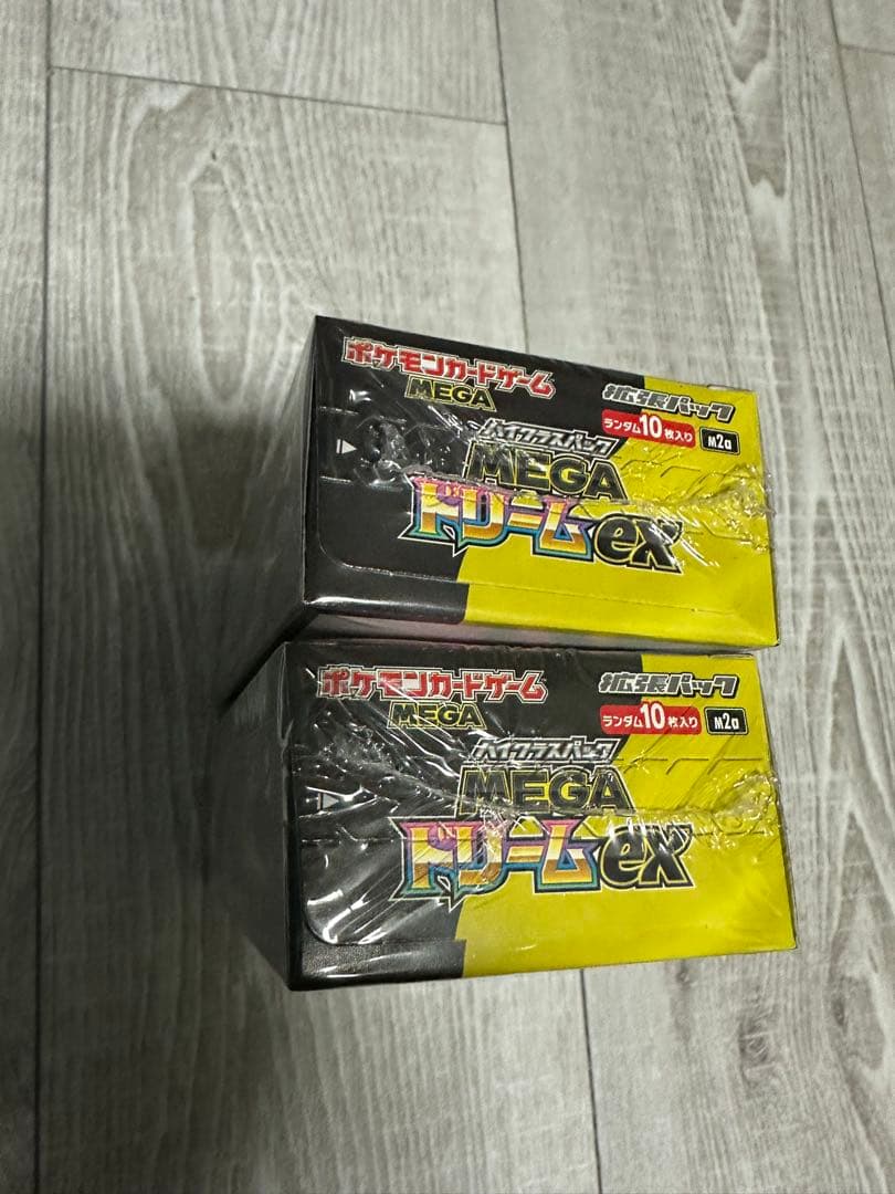 ポケカ　MEGAドリームex シュリンク付き