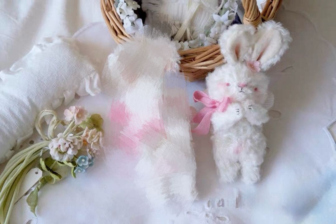 手作り ウサギ ぬいぐるみ テディベア アーティスト