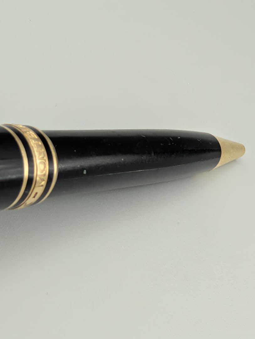 MONTBLANC ボールペン 黒×金 筆記可 小キズ有