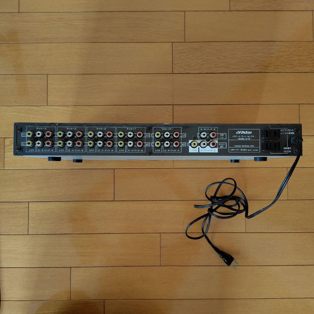 Victor ビデオオーディオセレクター JX-V6　取扱説明書付