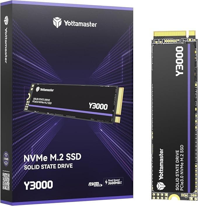 Yottamaster Y3000 NVMe M.2 SSD 1TB　④