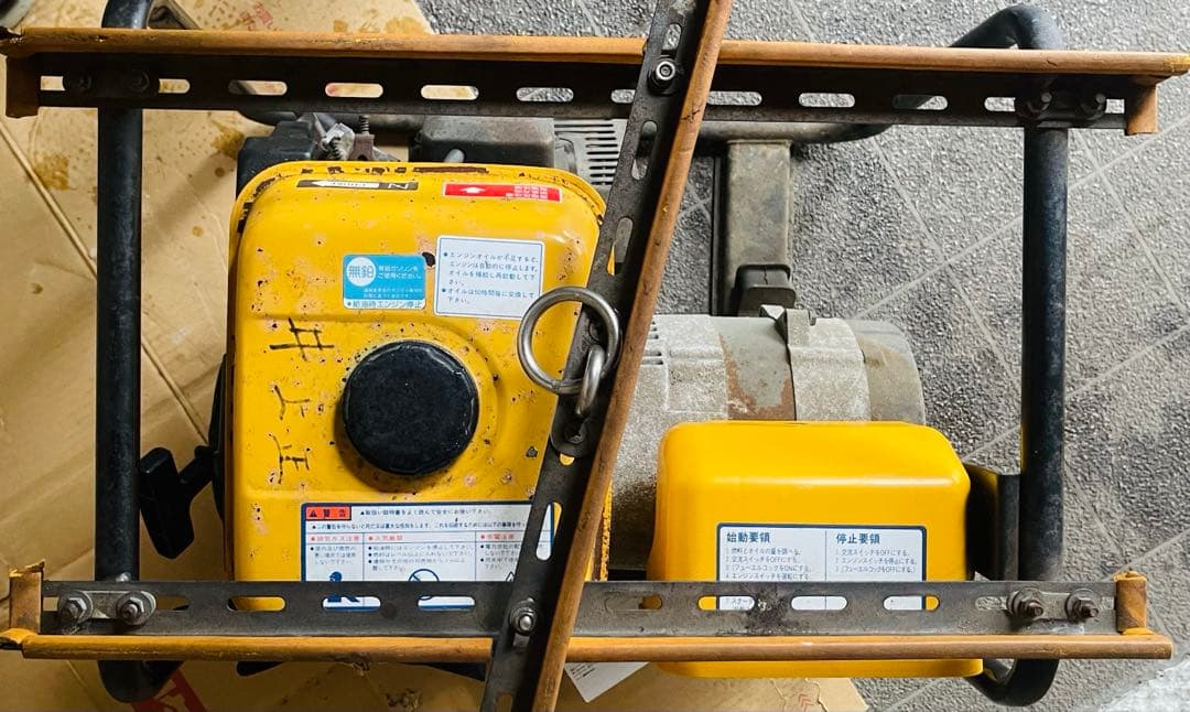 発電機！スズキSD2000R エンジン始動発電確認**引き取り限**静岡清水