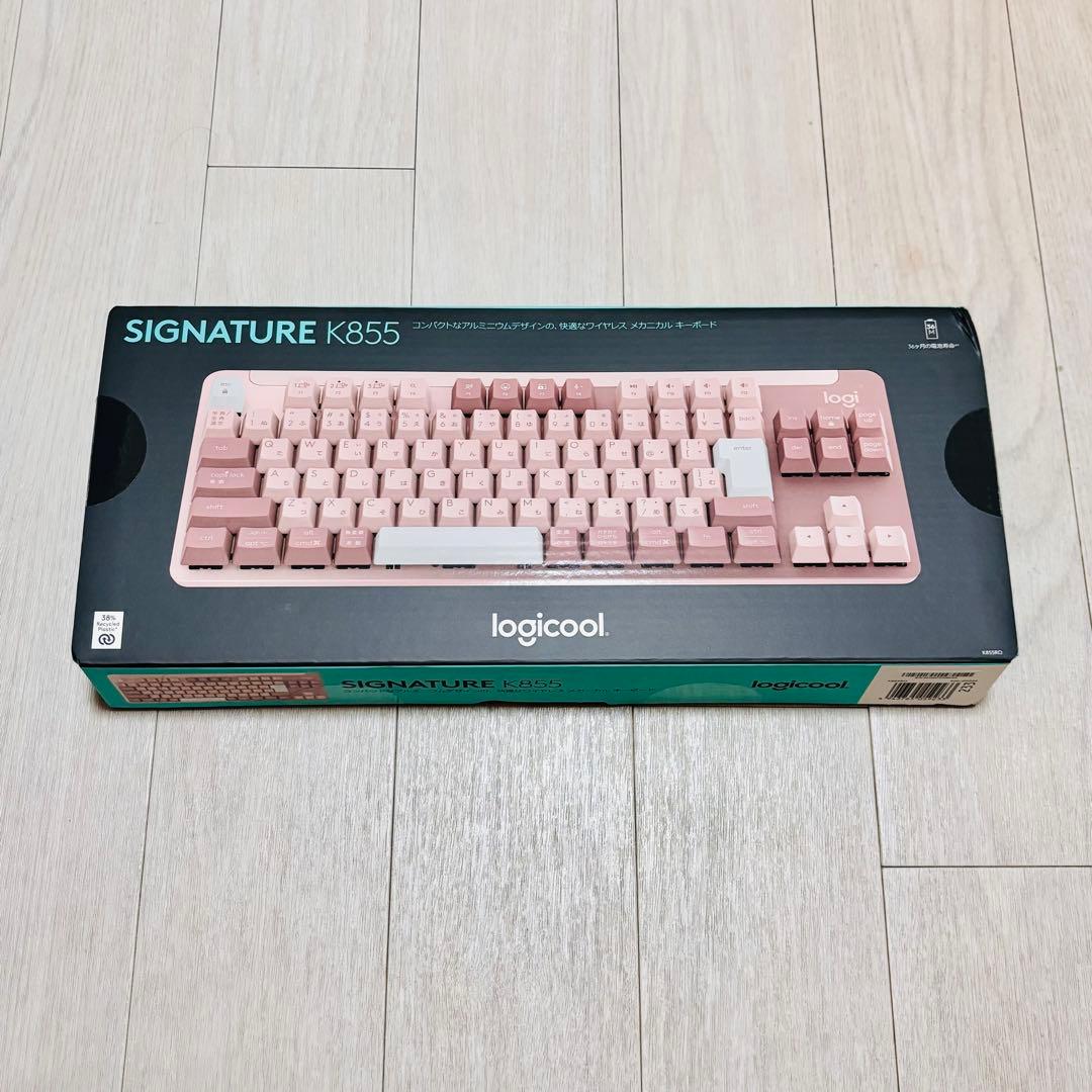 ロジクール SIGNATURE K855RO ピンク