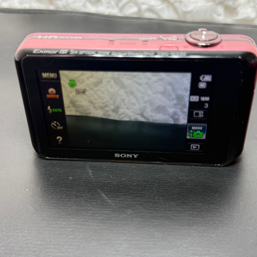SONY Cyber-shot DSC-WX30 ピンク 16.2メガピクセル