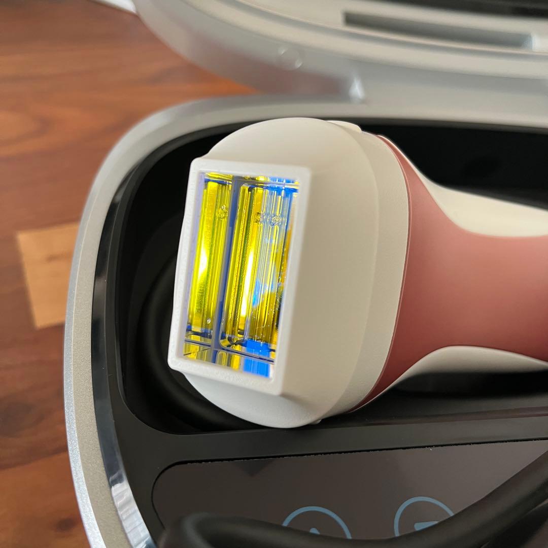 使用回数3回程度 ケノン 家庭用脱毛器 v.8.5J スーパープレミアム ピンク