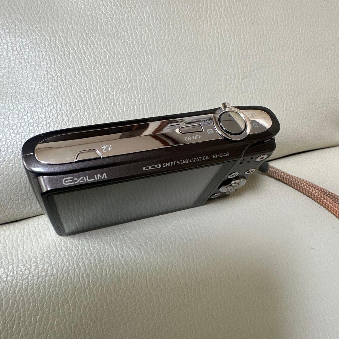 CASIO EXILIM EX-Z400 コンパクトデジタルカメラ ブラック